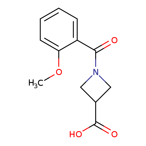1-(2-Methoxybenzoyl)azetidine-3-carboxylic acid