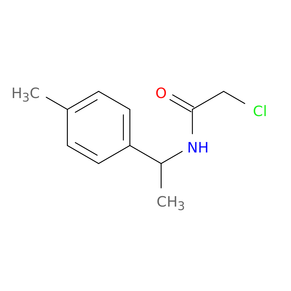 2-CHLORO-N-[1-(4-METHYLPHENYL)ETHYL]ACETAMIDE