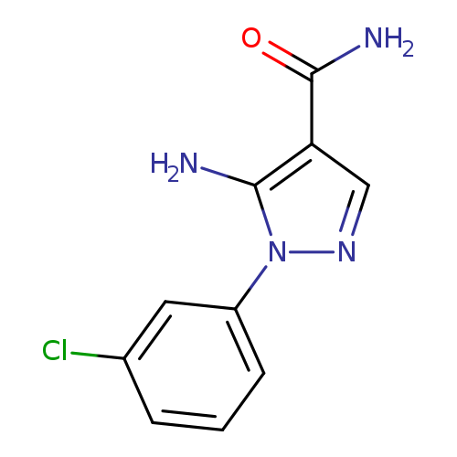 5-Amino-1-(3-chlorophenyl)-1h-pyrazole-4-carboxamide