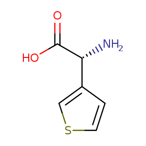 3-Thiopheneacetic acid, α-amino-, (αR)-