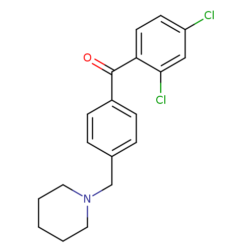 2,4-Dichloro-4'-piperidinomethyl benzophenone