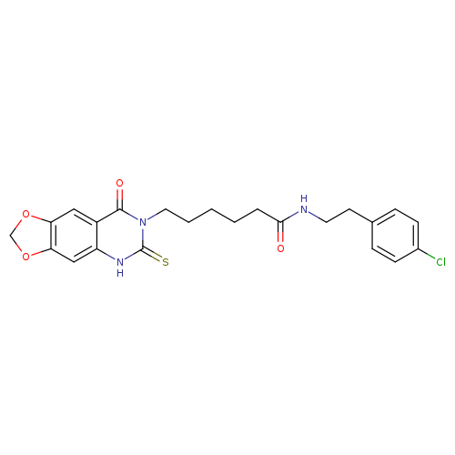 N-[2-(4-chlorophenyl)ethyl]-6-{8-oxo-6-sulfanylidene-2H,5H,6H,7H,8H-[1,3]dioxolo[4,5-g]quinazolin-7-yl}hexanamide