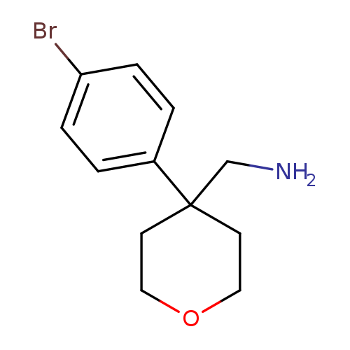 (4-(4-Bromophenyl)tetrahydro-2H-pyran-4-yl)methanamine