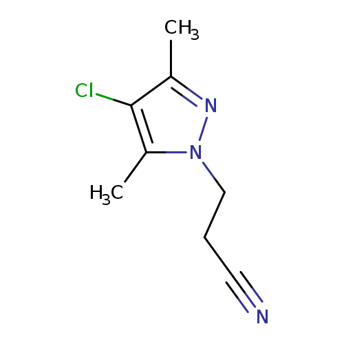3-(4-Chloro-3,5-dimethyl-1h-pyrazol-1-yl)propanenitrile