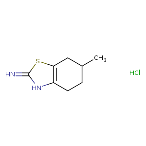 6-Methyl-4,5,6,7-tetrahydrobenzo[d]thiazol-2(3h)-imine hydrochloride