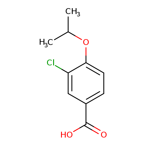 Benzoic acid, 3-chloro-4-(1-methylethoxy)-