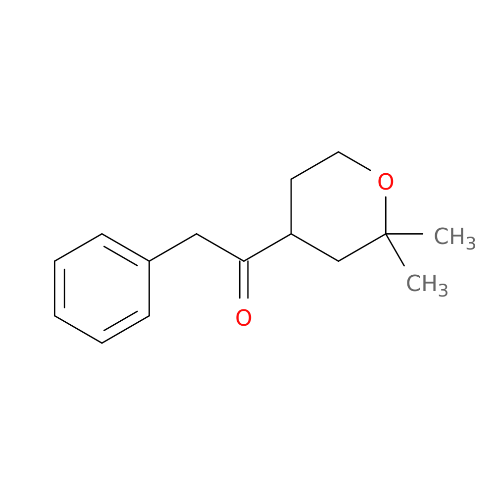 1-(2,2-Dimethyltetrahydro-2h-pyran-4-yl)-2-phenylethanone