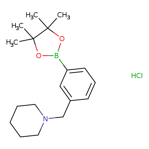 3-(Piperidin-1-ylmethyl)phenylboronic acid, pinacol ester, HCl