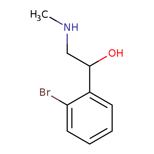 1-(2-bromophenyl)-2-(methylamino)ethan-1-ol