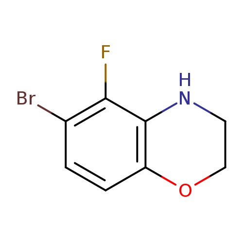 6-Bromo-5-fluoro-3,4-dihydro-2H-benzo[b][1,4]oxazine