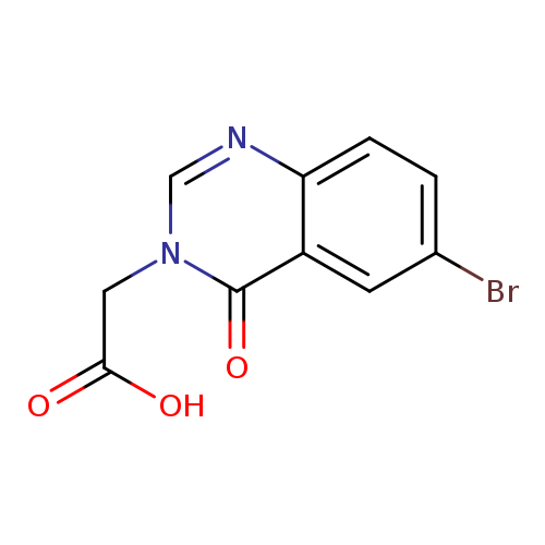 2-(6-bromo-4-oxo-3,4-dihydroquinazolin-3-yl)acetic acid