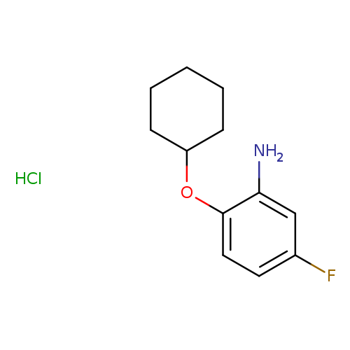 2-(cyclohexyloxy)-5-fluoroaniline hydrochloride
