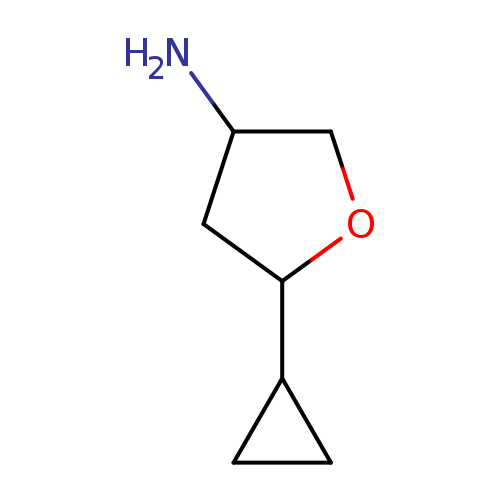 5-cyclopropyloxolan-3-amine