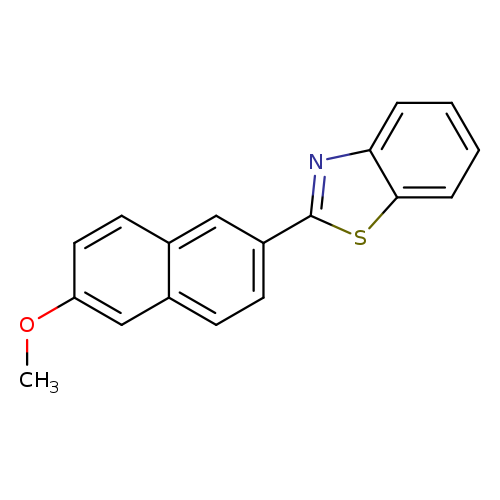 6-(1,3-benzothiazol-2-yl)-2-naphthyl methyl ether