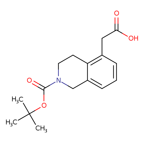 2-{2-[(tert-butoxy)carbonyl]-1,2,3,4-tetrahydroisoquinolin-5-yl}acetic acid