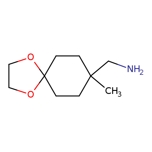{8-methyl-1,4-dioxaspiro[4.5]decan-8-yl}methanamine