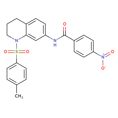 N-[1-(4-methylbenzenesulfonyl)-1,2,3,4-tetrahydroquinolin-7-yl]-4-nitrobenzamide