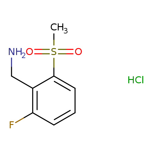 2-Fluoro-6-methanesulfonyl-benzylaminehydrochloride