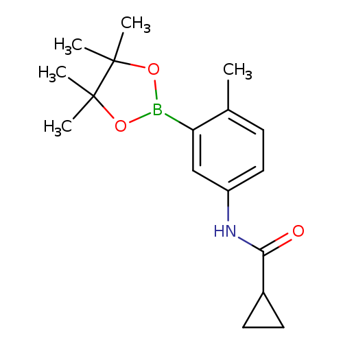 N-(4-Methyl-3-(4,4,5,5-tetramethyl-1,3,2-dioxaborolan-2-yl)phenyl)cyclopropanecarboxamide
