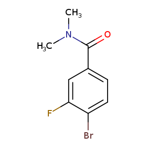 4-Bromo-3-fluoro-n,n-dimethylbenzamide