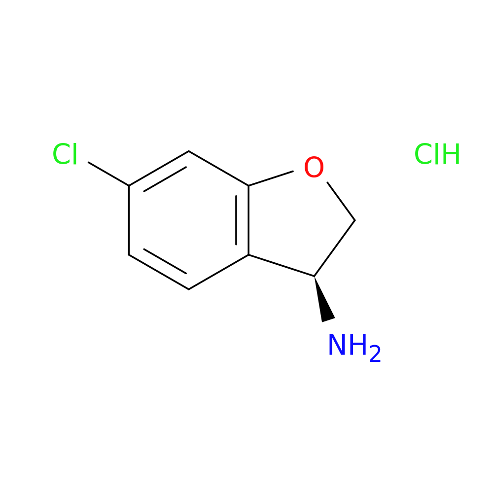 (S)-6-Chloro-2,3-dihydrobenzofuran-3-amine hydrochloride