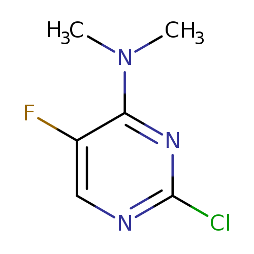2-Chloro-4-(dimethylamino)-5-fluoropyrimidine