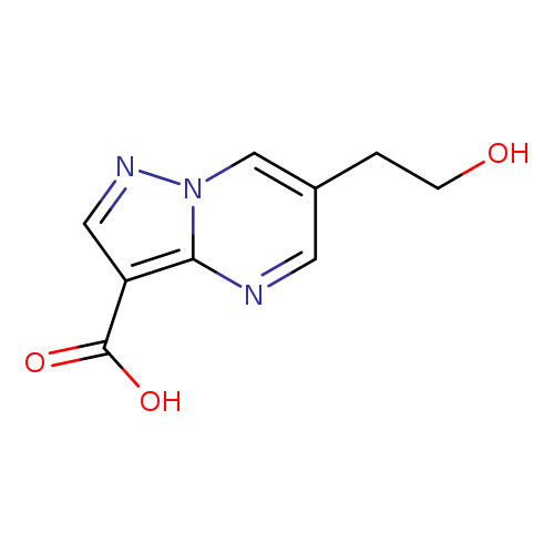 6-(2-Hydroxyethyl)pyrazolo[1,5-a]pyrimidine-3-carboxylic acid