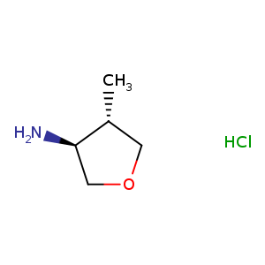 trans-3-furanamine, tetrahydro-4-methyl- hydrochloride