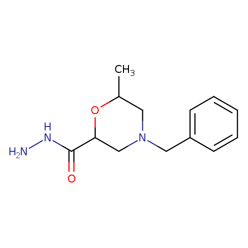 4-benzyl-6-methylmorpholine-2-carbohydrazide
