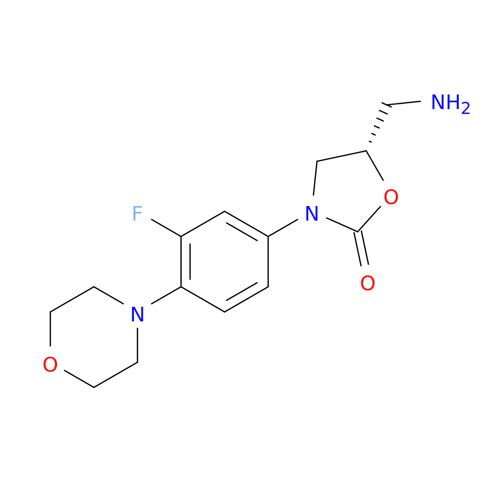 (S)-5-(Aminomethyl)-3-(3-fluoro-4-morpholinophenyl)oxazolidin-2-one