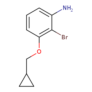 2-Bromo-3-(cyclopropylmethoxy)aniline