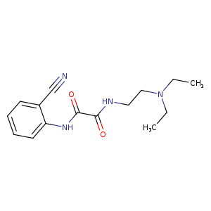 N'-(2-cyanophenyl)-N-[2-(diethylamino)ethyl]ethanediamide
