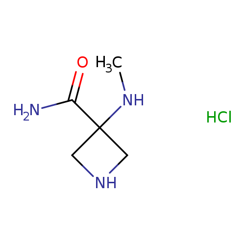 3-(methylamino)azetidine-3-carboxamide hydrochloride