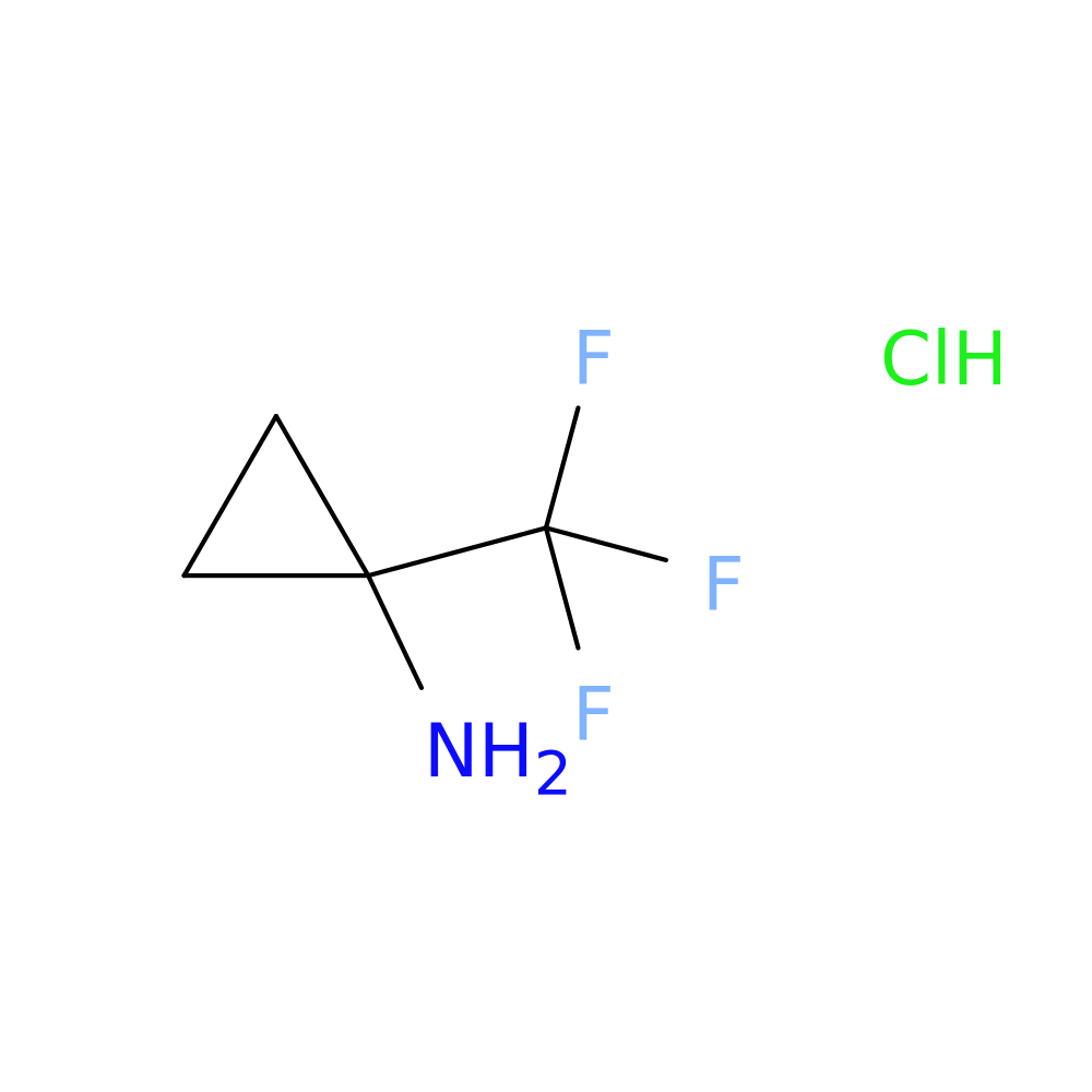 1-(Trifluoromethyl)cyclopropanamine hydrochloride