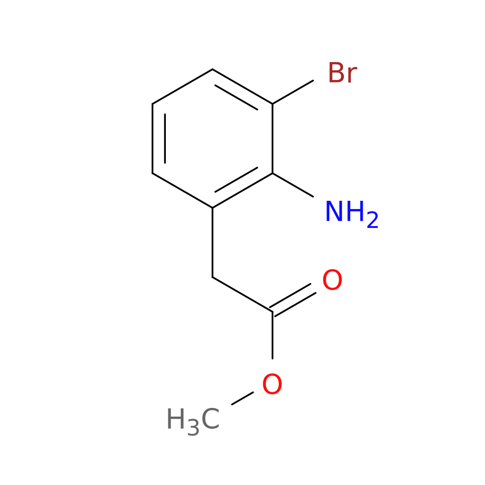 methyl 2-(2-amino-3-bromophenyl)acetate