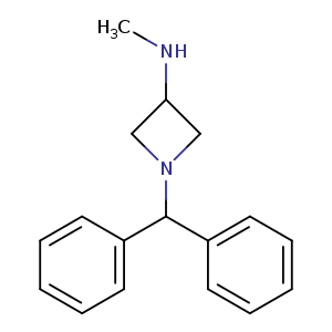1-Benzhydryl-N-methylazetidin-3-amine