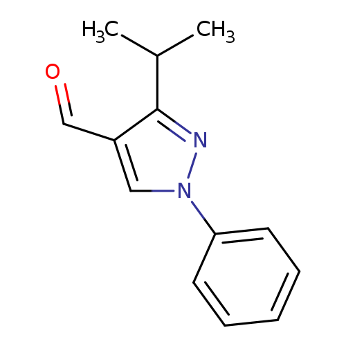 1-phenyl-3-(propan-2-yl)-1H-pyrazole-4-carbaldehyde