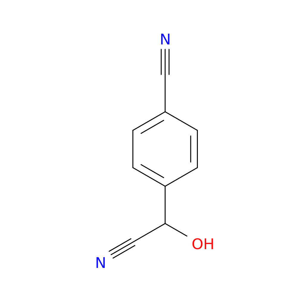 4-[cyano(hydroxy)methyl]benzonitrile