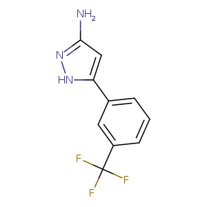 1H-Pyrazol-3-amine, 5-[3-(trifluoromethyl)phenyl]-