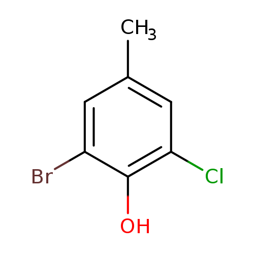 2-bromo-6-chloro-4-methylphenol