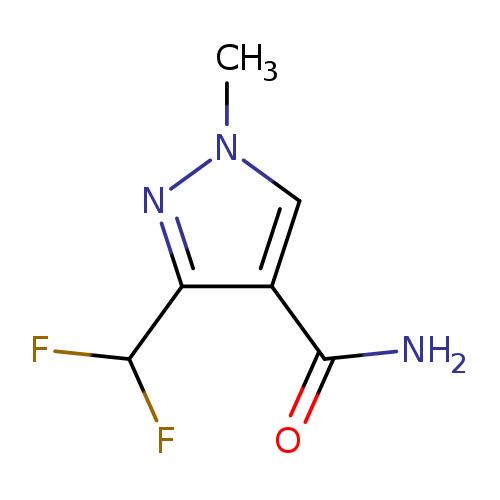 1H-Pyrazole-4-carboxamide, 3-(difluoromethyl)-1-methyl-