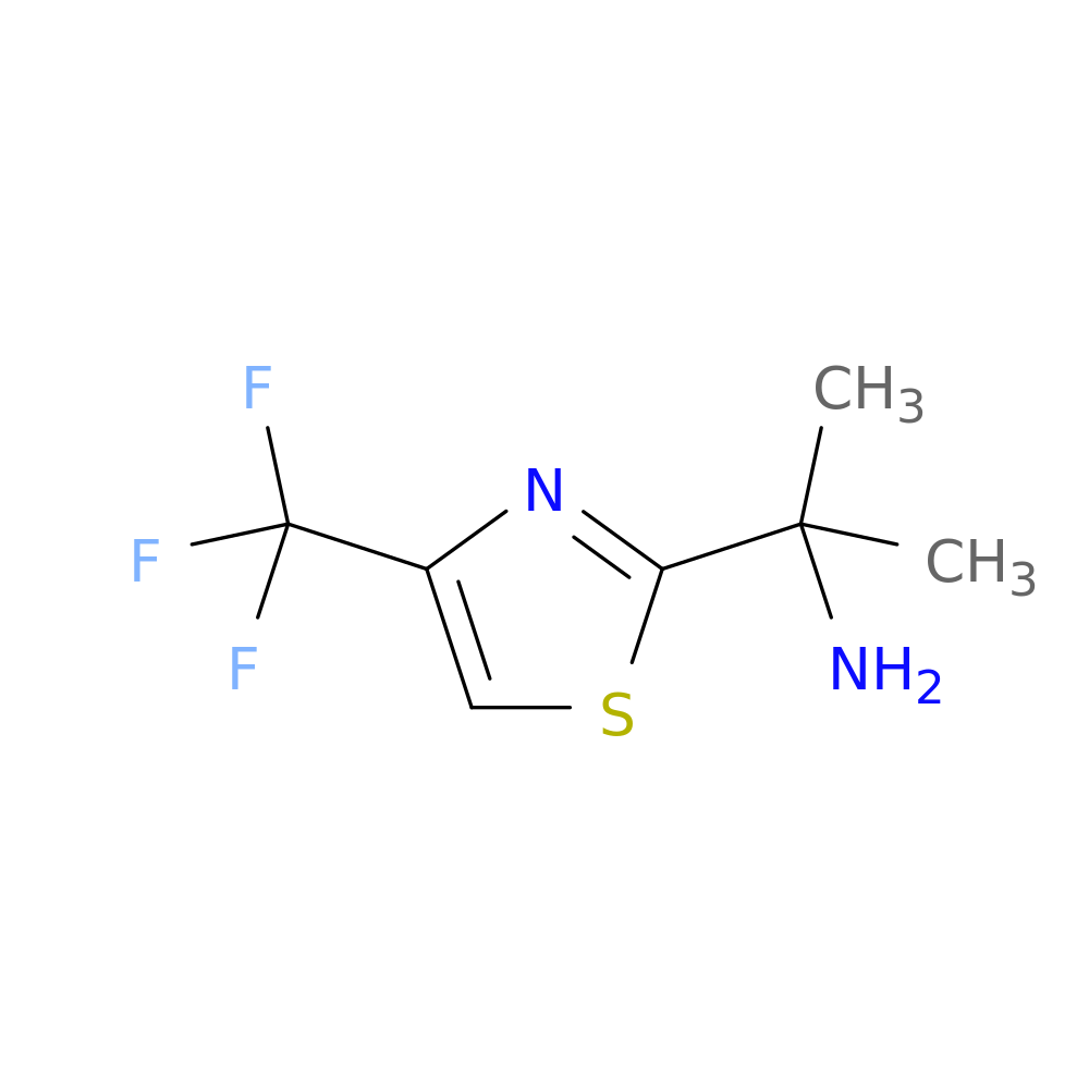 2-[4-(trifluoromethyl)-1,3-thiazol-2-yl]propan-2-amine