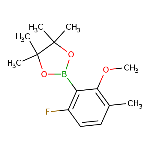 2-(6-Fluoro-2-methoxy-3-methylphenyl)-4,4,5,5-tetramethyl-1,3,2-dioxaborolane