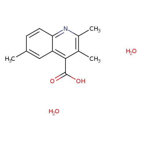 2,3,6-trimethyl-4-quinolinecarboxylic acid dihydrate