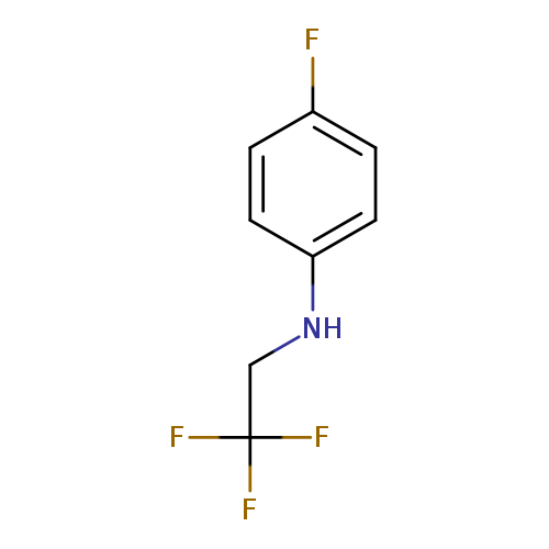 4-fluoro-N-(2,2,2-trifluoroethyl)aniline
