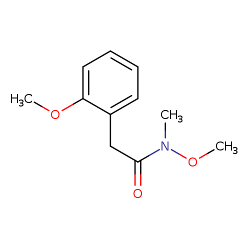 N-methoxy-2-(2-methoxyphenyl)-N-methylacetamide