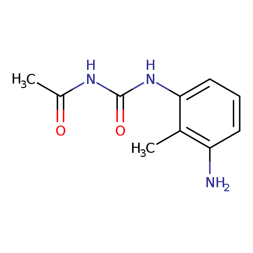 3-acetyl-1-(3-amino-2-methylphenyl)urea