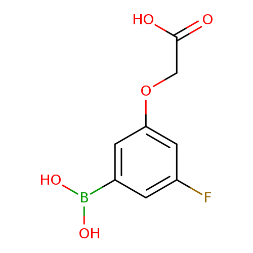 3-(Carboxymethoxy)-5-fluorophenylboronic acid