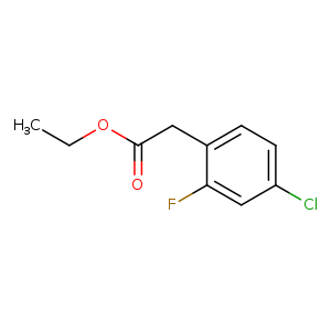 Benzeneacetic acid, 4-chloro-2-fluoro-, ethyl ester