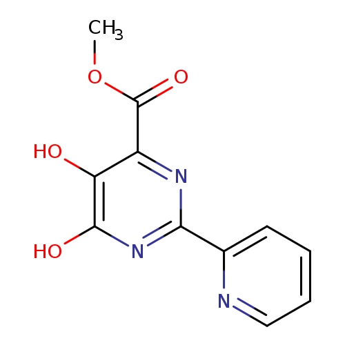 5,6-Dihydroxy-2-pyridin-2-yl-pyrimidine-4-carboxylic acid methyl ester